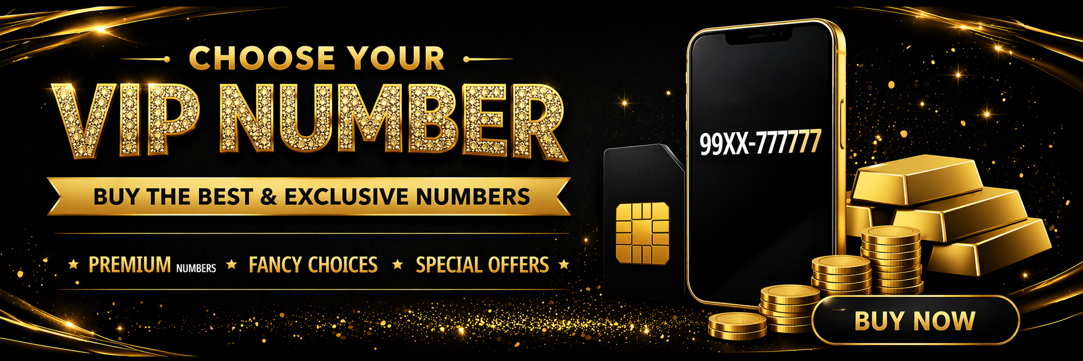 Buy VIP mobile number online India